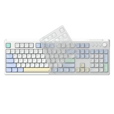 한성컴퓨터 OfficeMaster 3모드 유무선 저소음 멤브레인 키보드, 머랭, GK104, 제조사축 머랭, GK104, 제조사축