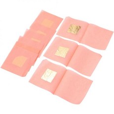 비문 10pcs 공예용 식용 금박 종이 장식 스크랩북 메이크업 아트 프로젝트를 위한 크리에이티브 메탈릭 호일, 4.33X4.33X0.01cm