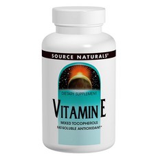 SOURCE NATURALS 維生素E軟膠囊 400IU, 1個, 100 件