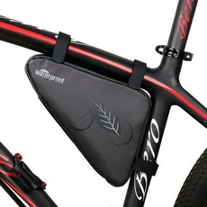단비가 자전거 프레임 방수 삼각 가방 핸들가방