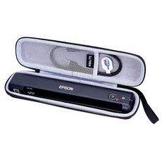 L LTGEM Epson Workforce ES-200 / ES-300W ES-300WR 휴대용 문서 스캐너용 하드 케이스 - 여행용 보호 보관 가방 88583, for Epson ES-50 Scanner