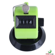 小邑的家 底座型 機械計數器 手動計數器, 蘋果綠, 1個