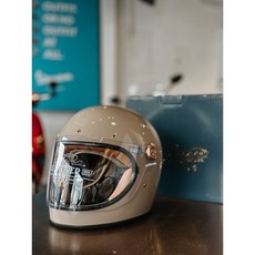 MODER 摩德 BENJAMIN 全罩復古安全帽 莫蘭迪色駝色 DOT認證, XL (59-60cm)