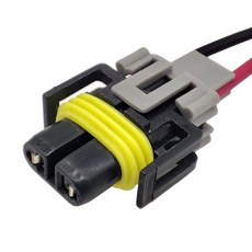 2핀 자동차 방수 커넥터 H8 H11 제논 전구 헤드라이트 소켓 코너링 램프 와이어 하네스 플러그 12124817, 02 1pcs