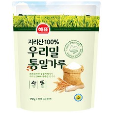 해표 우리밀 통밀가루 750g, 1개