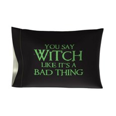 시나모롤 뷰티 실키 새틴 스탠다드 2팩 양면 베개 커버 50.8 x 76.2cm(20 30인치) 머리카락과 피부용 (공식 라이선스 제품) Franco Collectibles 제, 오즈의 마법사