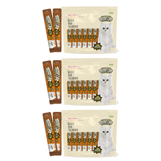 푸르미 고양이 몬스터굿라이프 대용량 짜먹는 간식 30p, 연어, 35g, 90개