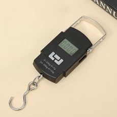 웻디어 여행용 저울 정밀전자저울, 블랙