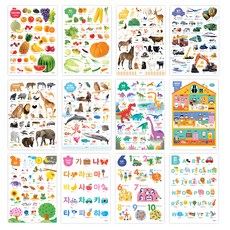 在家自學壁貼 12件組, 三星出版社