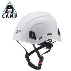 伊凱文戶外 CAMP ARES 工作/絕緣安全帽 頭盔 岩盔，安全防護，透氣舒適，可調節頭圍, 白, 1個