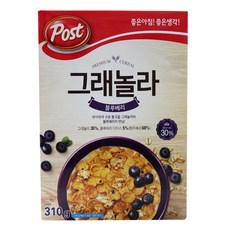 동서 포스트 그래놀라 블루베리 310g 식품 > 스낵/간식 스낵/시리얼 시리얼, 1개