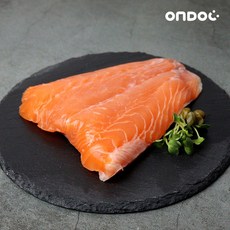 항공직송 노르웨이 연어스테이크 200g (냉장/껍질X), 1개