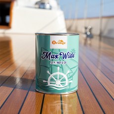 프리미엄 맥스와이드 요트바니쉬 1L 목재용 내외부겸용 UV차단 고내구성 투명코팅, 반광, 1개