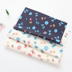 가방안감 방수천]나비와 짝정벌레 3color CA2, 747.아이보리바탕 핑크나비