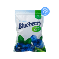 냉동 블루베리 세척제품 1kg 10봉