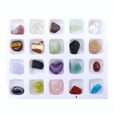 천연 보석 원석 스톤 20종 초등과학 관찰 돌봄 연구 수업 실습 실험 탐구 방과후, 1개