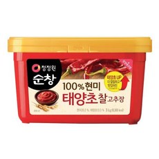 태양초찰고추장 순창 3KG, 1개