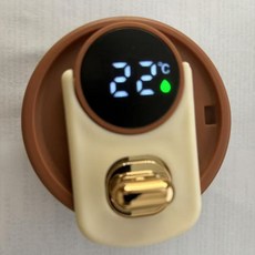 高顏值316不鏽鋼咖啡杯智能顯溫保溫杯便攜車載隨行禮品水杯定製, 1個, 杯蓋顏色隨機:450ml