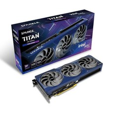 스파클 인텔 A310 ECO 4GB DR6 50W TBP 짧은 브래킷 로우 프로파일 싱글 팬 슬롯 HD x1 미니 디스플레이포트 x2 SA310C 4G, B580 OC Edition