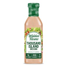 월든팜스 사우전드 아일랜드 드레싱 글루텐 프리 무설탕 무지방, 355ml, 1개