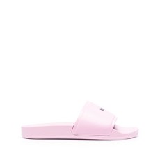 MSGM 로고 프린트 슬라이더 샌들