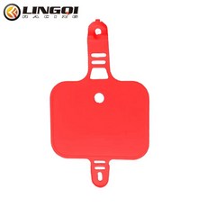 LINGQI RACING 오토바이 CRF50 전면 플라스틱 번호판 번호판 피트 더트 바이크 액세서리, 빨간, 1개