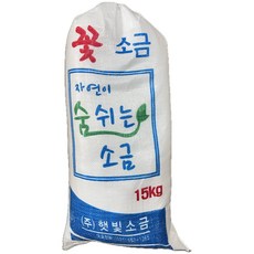 JN0208/면햇빛 꽃소금15kg, 1개, 15kg
