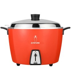TATUNG大同 10人份電鍋 TAC-10L-DCRU 紅色/TAC-10L-DCGU 綠色，不鏽鋼內鍋，多功能蒸煮燉，操作簡單, TAC-10L-DCGU 綠