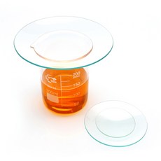 실험용품 둥근 돔형 유리 시계 도구 플라스크 커버 접시 OD 45-200mm 1 개, 10 45mm