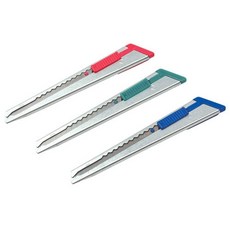 컷터 10개입 커터 캇타칼 스테인레스 커트칼 사무용