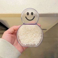 雪人造型量米勺 廚房兩用刻度量杯 麵粉液體計量勺, 1個, 雪人量米勺【二合一帶刻度】,1個