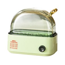 호환 다기능 전기 계란 보일러 기계 들러붙지 않는 스티머 메이커 미니 모닝 식사 주방 가제트 사용 안전, Green, 1개