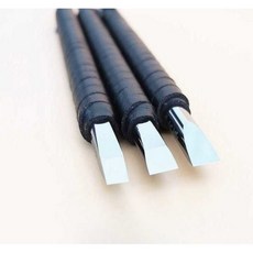 스웨덴 텅스텐 전각칼 5 2mm A 5 2mm원형막대단일슬로프 수제공구 강철 스틸 작은, 6x8 플랫 웨지 폴리싱 1