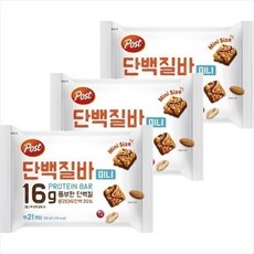 포스트 단백질바 미니 231g(2입)x3개/2세트구매시 1000원 X넉넉한 유통기한, 2세트
