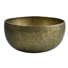 西藏頌缽JB-57海底輪，23.5公分手工A級老缽，博物館收藏等級，聲音療癒冥想缽，舒緩壓力，促進身心平衡, 1個, JB-57