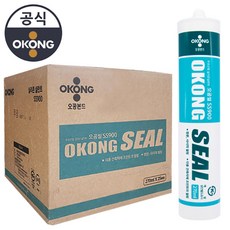 오공 실리콘 SS900 무초산형 창문 창틀 실리콘 실란트 아이보리