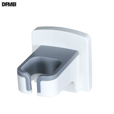 DFMEI 吹風機架 壁掛式浴室收納架, 白色:參考詳情, 1個