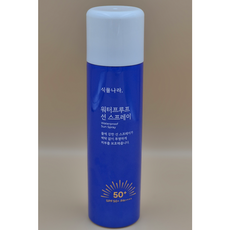 식물나라 산소수 워터프루프 선스프레이 100ml SPF50+ PA+++ 여름 강 바다 물놀이 자외선차단, 1개