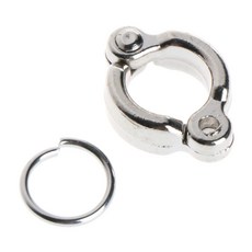 앵무새 다리 반지 야외 플라이 훈련 작은 중간 새를위한 활성 오프닝 클립