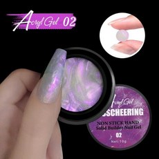 일반매니큐어 핑크 퍼플 그린 오로라 논스틱 핸드 네일 아트 익스텐션 젤 폴리쉬 반영구 흡수 UV LED 바니, 1개