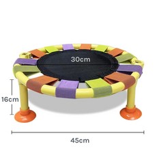트램폴린 초소형 운동 점핑보드 홈트 컬러 낚시의자 의자대용, F. 컬러  흡입 컵 점프 양말 보내기