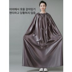 휴대용 초경량 방수 샤워텐트 캠핑 야외 1인용 접이식 자동 보호 쉘터, 1개, A_실버 그레이