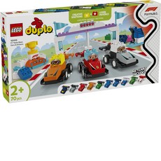 LEGO Duplo系列 F1車隊賽車和賽車手 10445, 1組, 混色