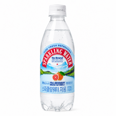 노브랜드 스파클링워터 자몽, 10개, 500ml
