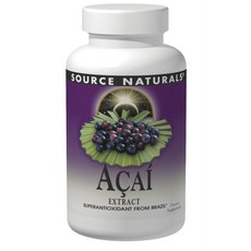 SOURCE NATURALS 巴西莓萃取膠囊, 1個, 60 件