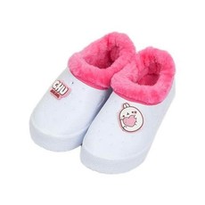 국내백화점 에이블팩토리 실내화 몰랑이 겨울실내화 털실내화 방한 초등 학생 아동 W4C8645 (주) 슬리퍼 (BK파우치증정)