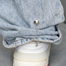바지밑단고정 자석 체인 바지기장수선 대체용 청바지