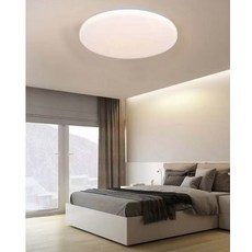 極簡圓形LED吸頂燈 70W調光調色溫 遙控壁切雙控 具小夜燈功能, 70W極簡led吸頂燈調光吸頂燈電燈房間燈客廳燈LED吸頂燈