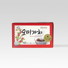 다예 순수 100 오미자차 티백, 40g, 40개입, 3개, 1g