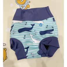 Splash About 潑寶 3D 游泳尿布褲 - 海洋鯨魚, 1個